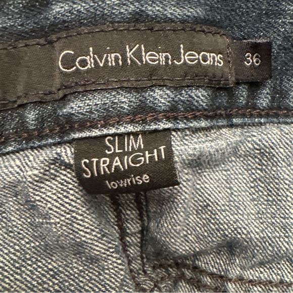 Calvin Klein Jeans Slim Straight Lowrise Men’s - Picture 5 of 6